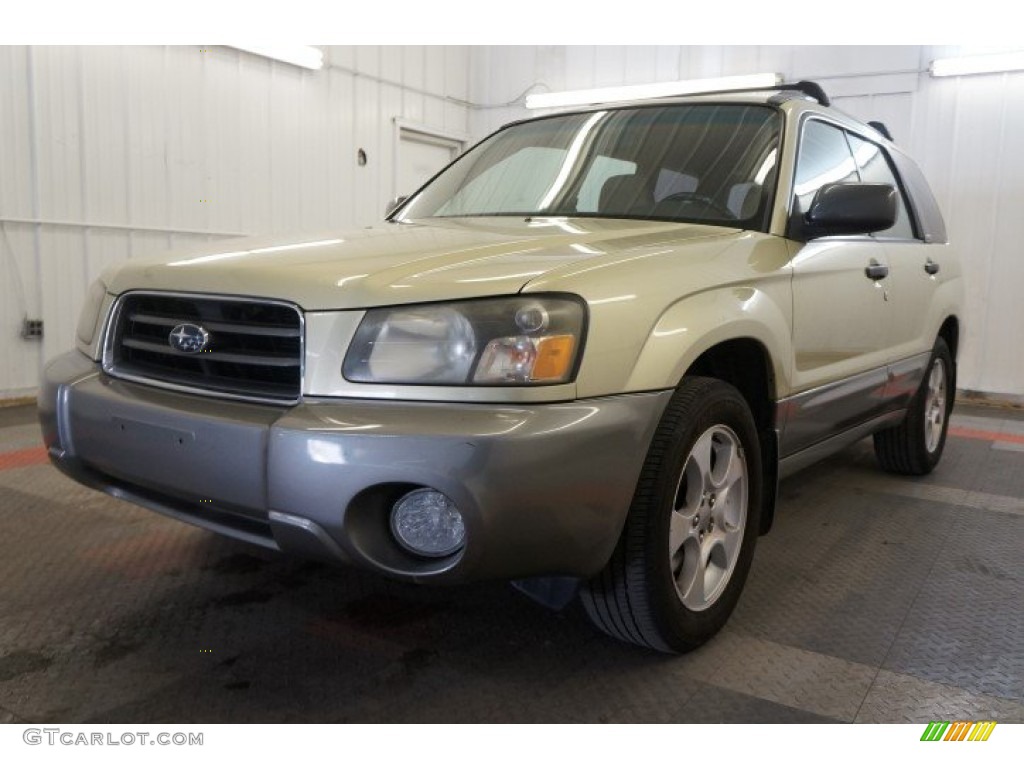 2003 Forester 2.5 XS - Sierra Gold Metallic / Beige photo #3