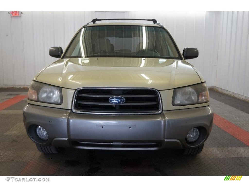 2003 Forester 2.5 XS - Sierra Gold Metallic / Beige photo #4