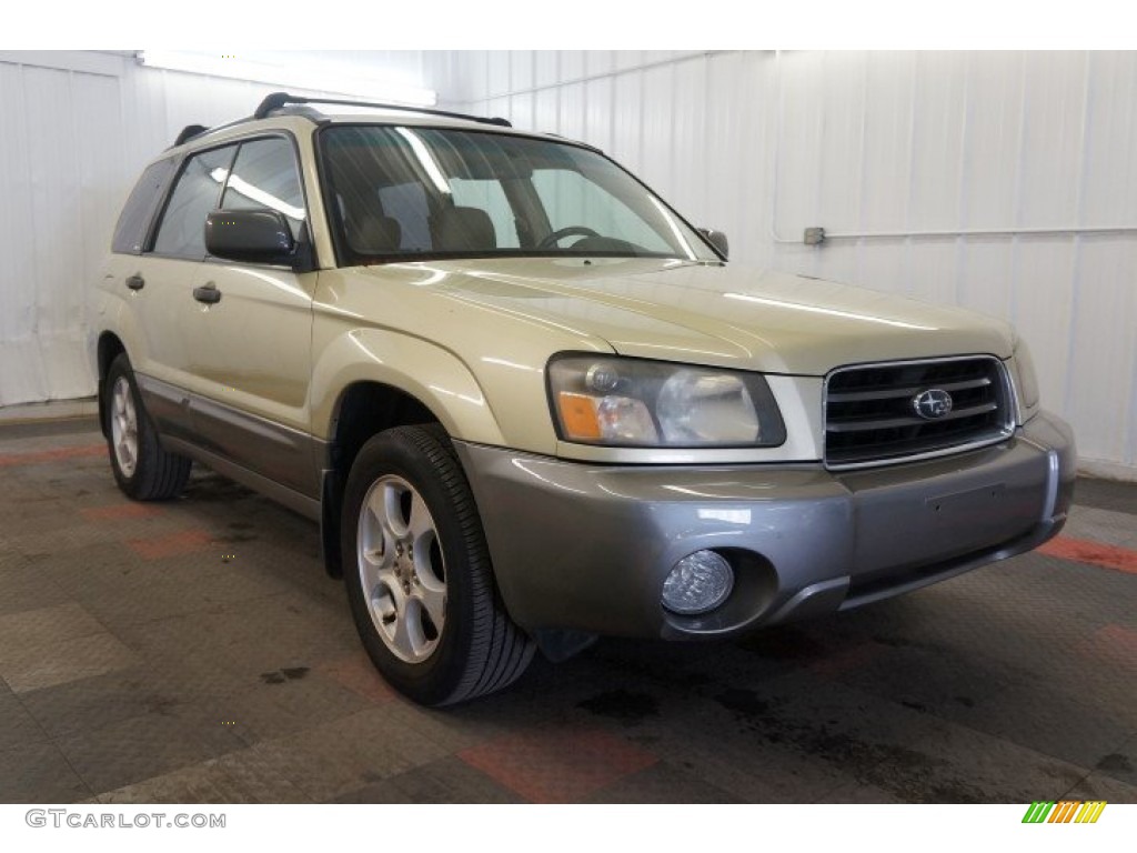 2003 Forester 2.5 XS - Sierra Gold Metallic / Beige photo #5
