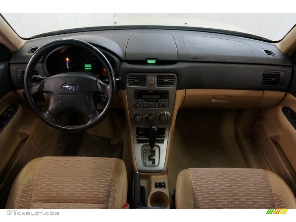 2003 Forester 2.5 XS - Sierra Gold Metallic / Beige photo #21