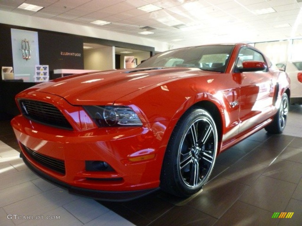 2014 Mustang GT/CS California Special Coupe - Race Red / Charcoal Black photo #1