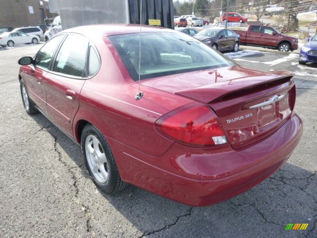 2003 Taurus SES - Matador Red Metallic / Medium Parchment photo #3