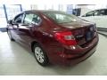 Crimson Pearl - Civic LX Sedan Photo No. 2