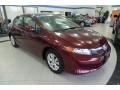 Crimson Pearl - Civic LX Sedan Photo No. 4