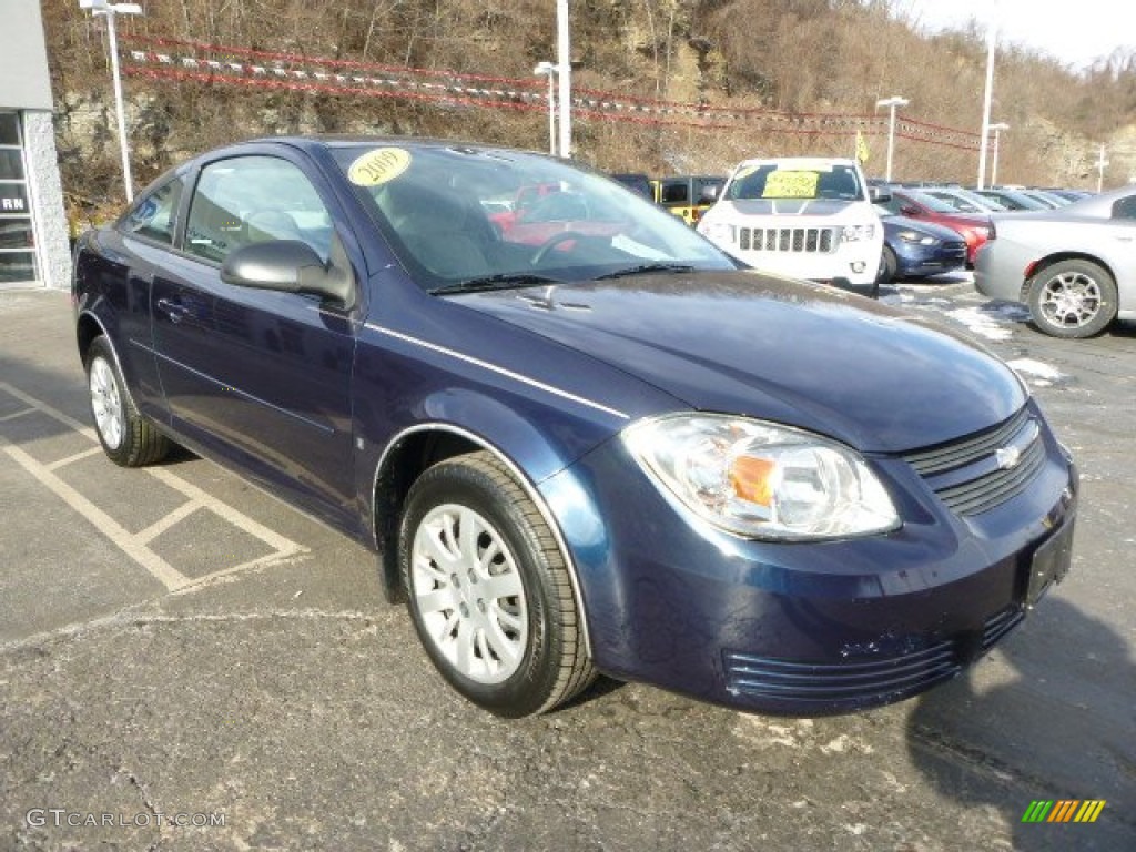 2009 Cobalt LS Coupe - Imperial Blue Metallic / Gray photo #7