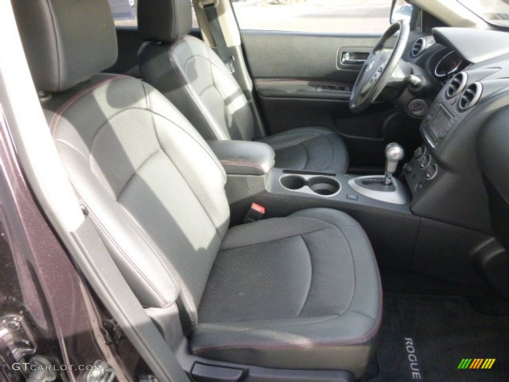 2011 Rogue SL AWD - Black Amethyst / Black photo #11