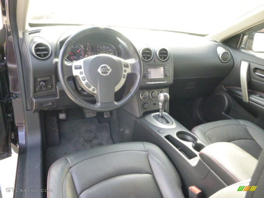 2011 Rogue SL AWD - Black Amethyst / Black photo #17
