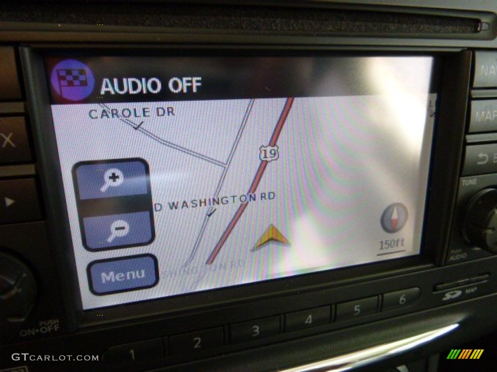 2011 Rogue SL AWD - Black Amethyst / Black photo #21