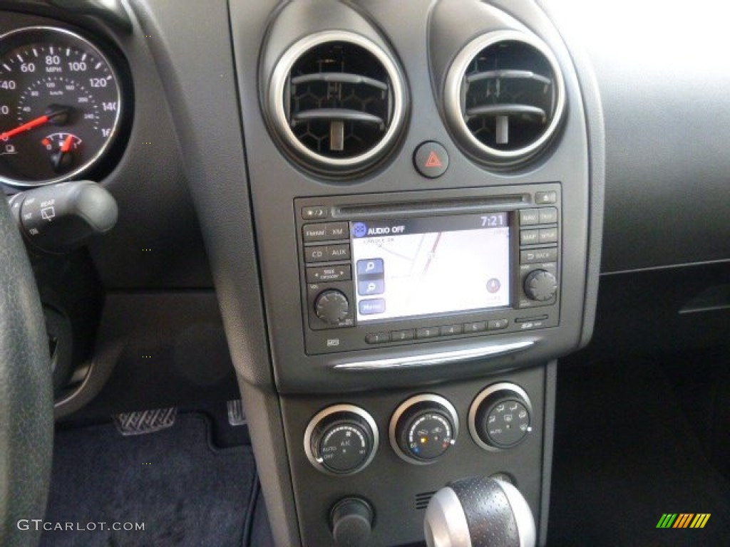 2011 Rogue SL AWD - Black Amethyst / Black photo #22