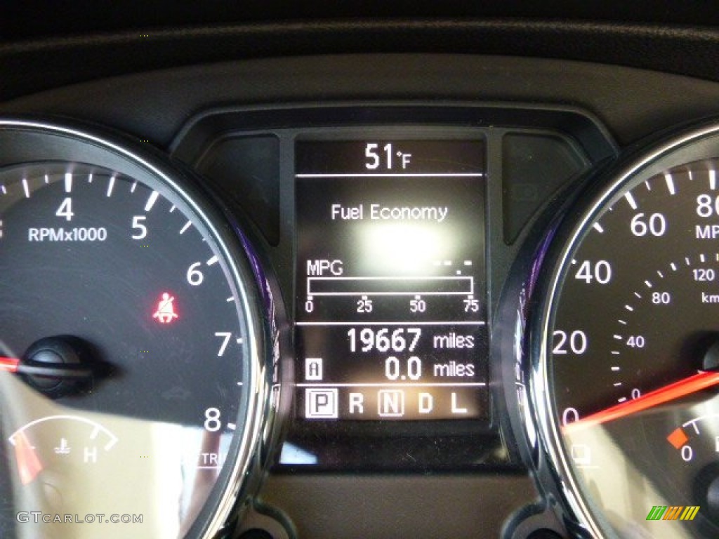 2011 Rogue SL AWD - Black Amethyst / Black photo #24