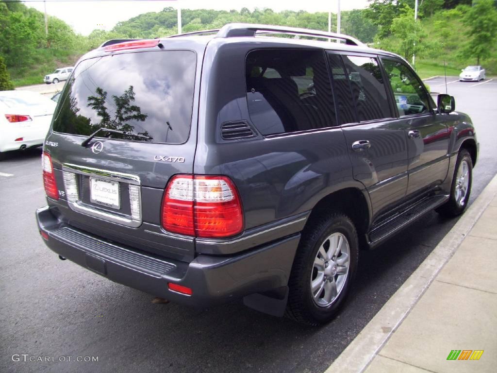 2004 LX 470 - Galactic Gray Metallic / Gray photo #5