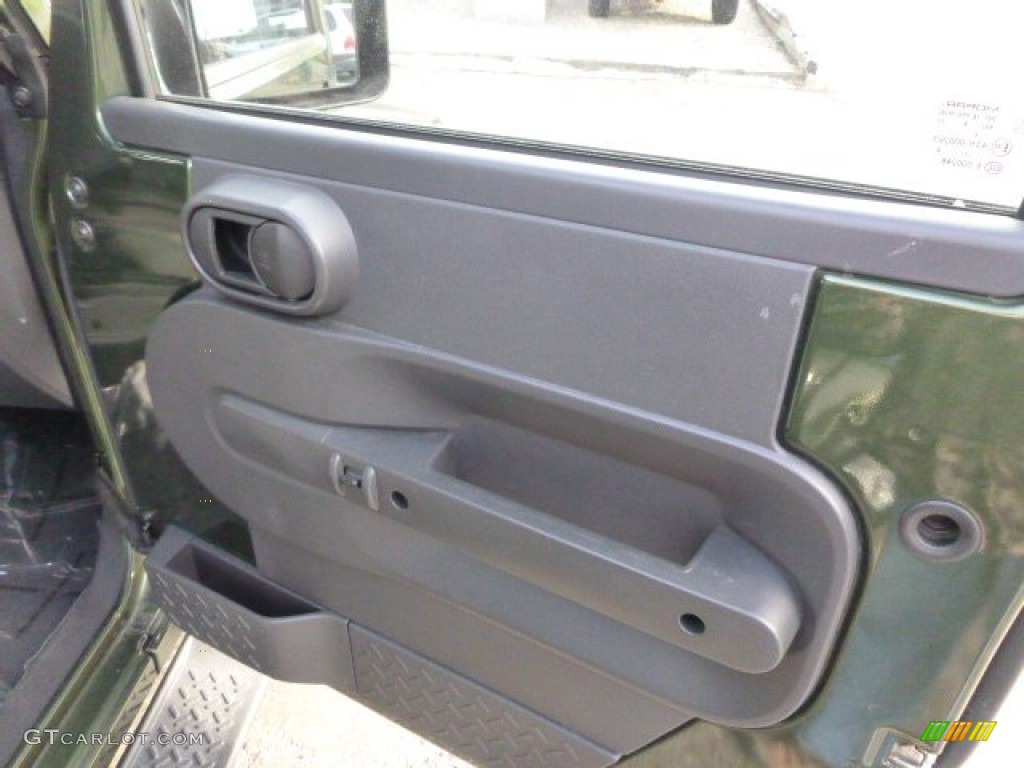 2009 Wrangler Unlimited Sahara 4x4 - Jeep Green Metallic / Dark Slate Gray/Medium Slate Gray photo #12
