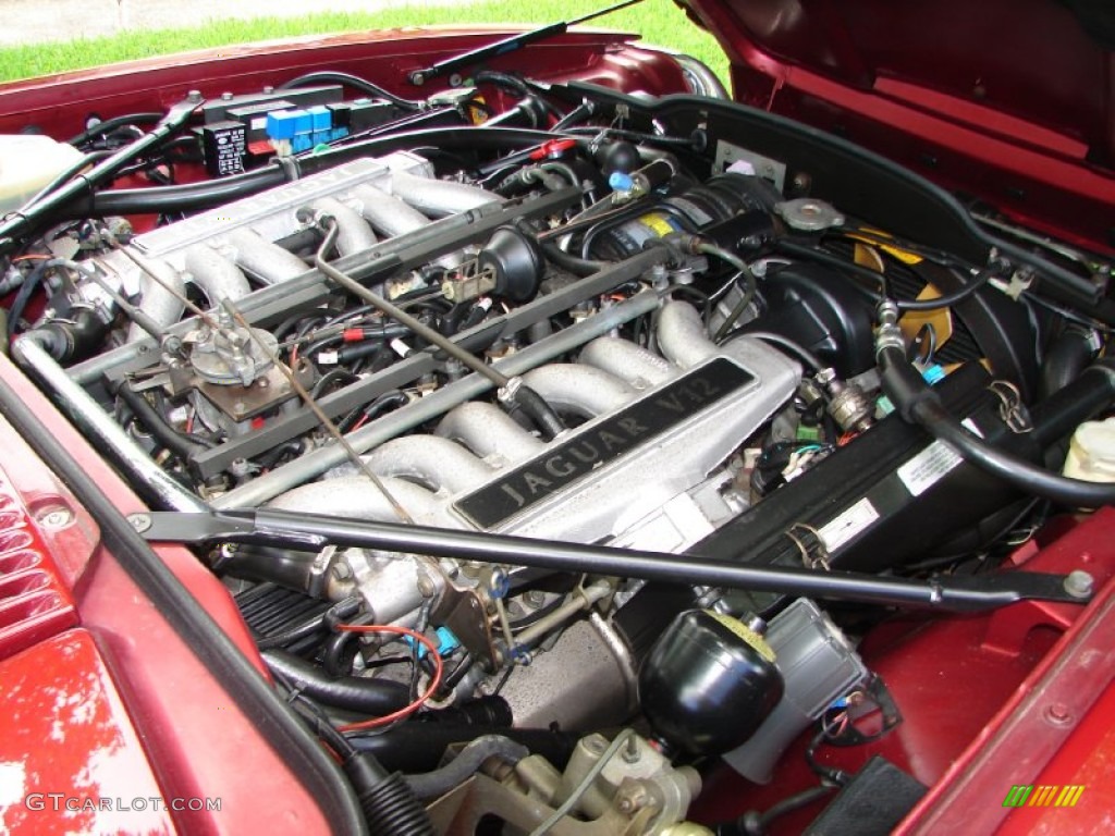 1992 Jaguar XJ XJS V12 Convertible Engine Photos