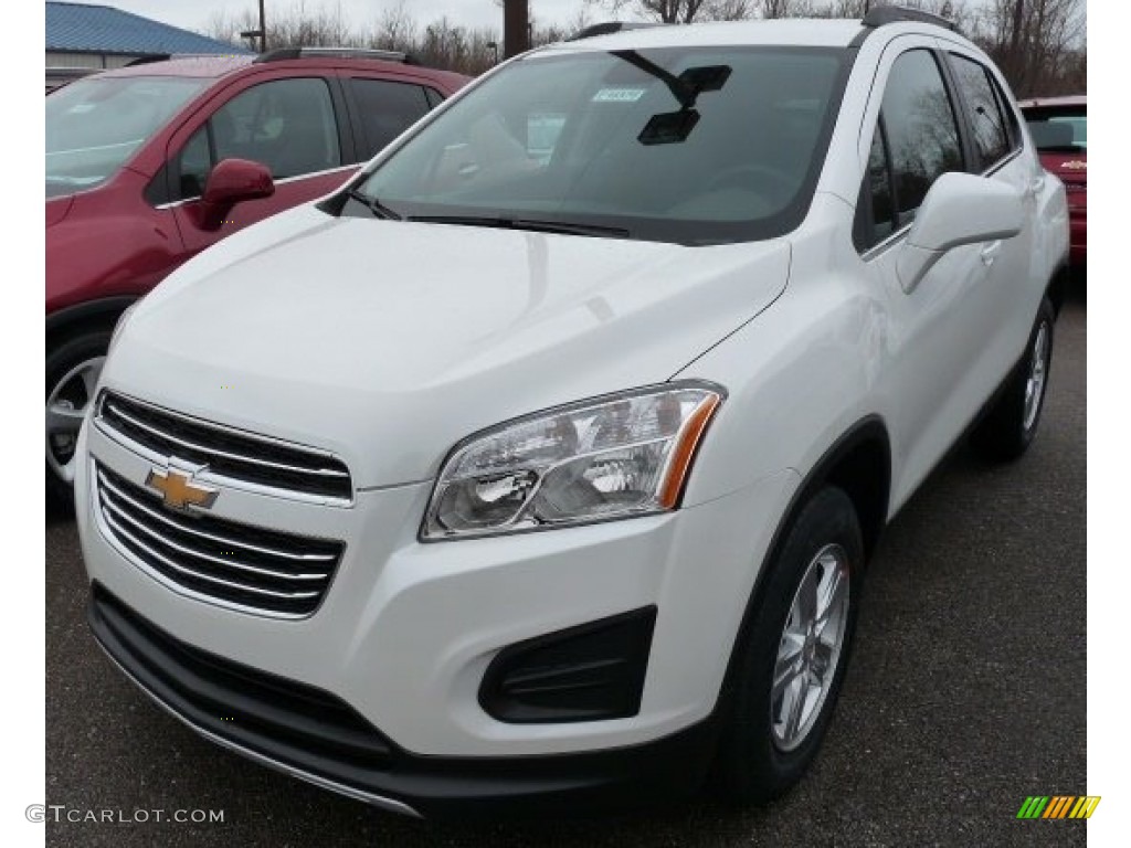 White Pearl Tricoat 2015 Chevrolet Trax LT AWD Exterior Photo #100816804