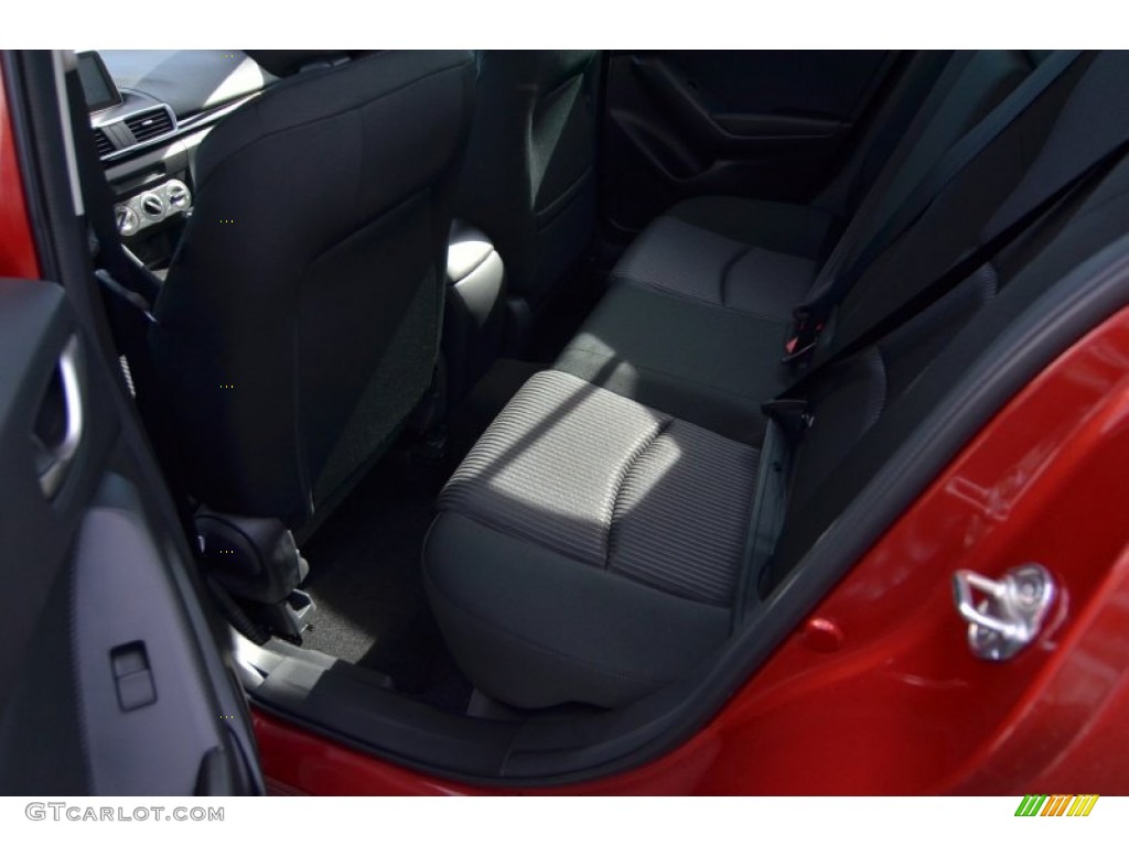 Black Interior 2015 Mazda MAZDA3 i Touring 4 Door Photo #100816984
