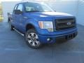 Blue Flame 2014 Ford F150 STX SuperCab