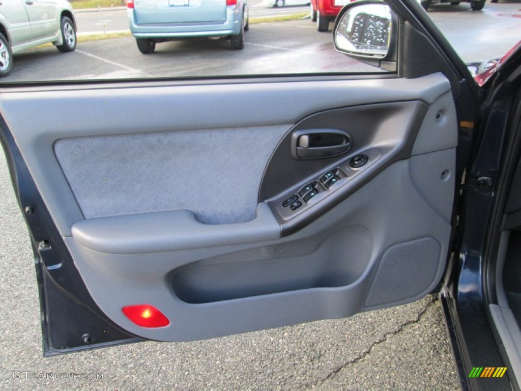 2005 Elantra GLS Sedan - Moonlit Blue / Gray photo #11