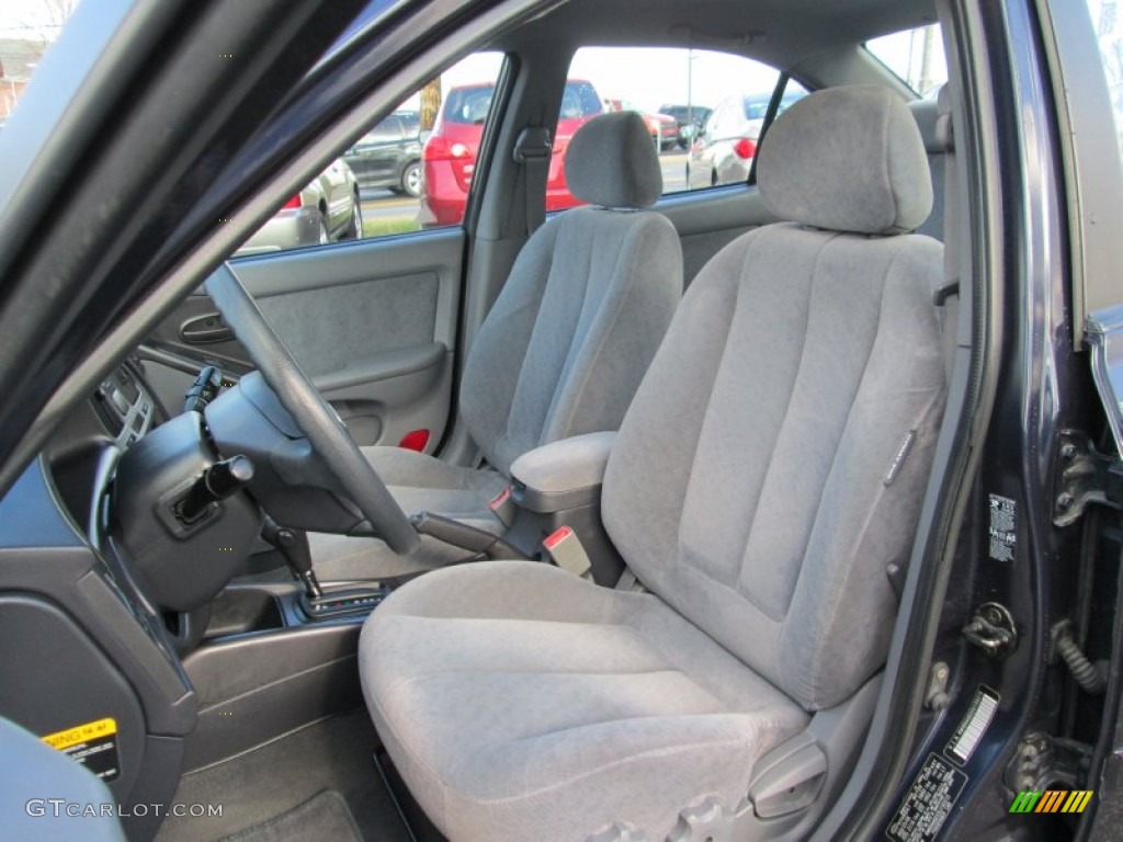 2005 Elantra GLS Sedan - Moonlit Blue / Gray photo #13