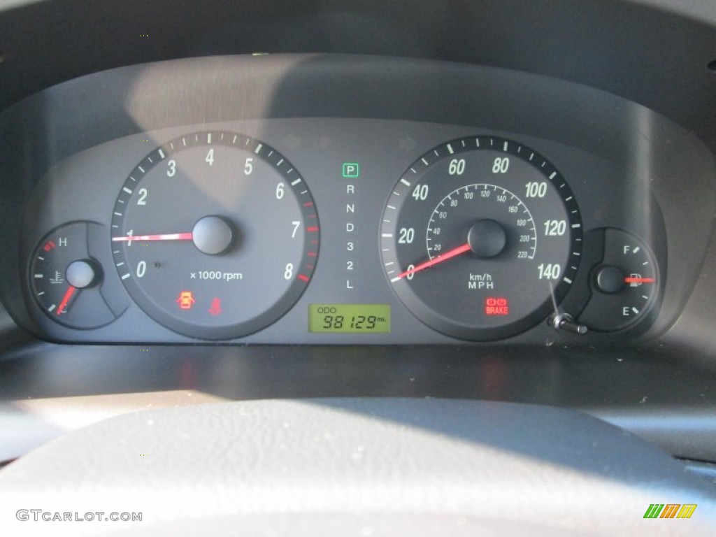 2005 Elantra GLS Sedan - Moonlit Blue / Gray photo #24