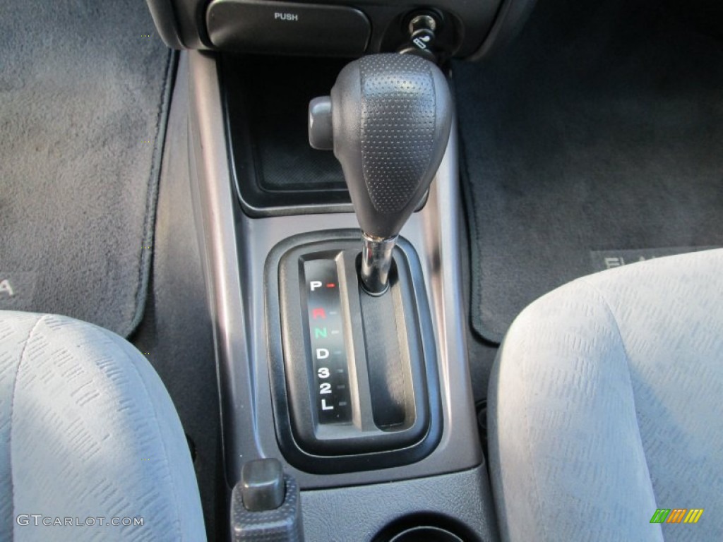 2005 Elantra GLS Sedan - Moonlit Blue / Gray photo #26