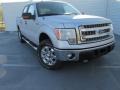 2014 Ingot Silver Ford F150 XLT SuperCrew 4x4  photo #1