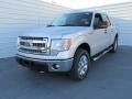 2014 Ingot Silver Ford F150 XLT SuperCrew 4x4  photo #7