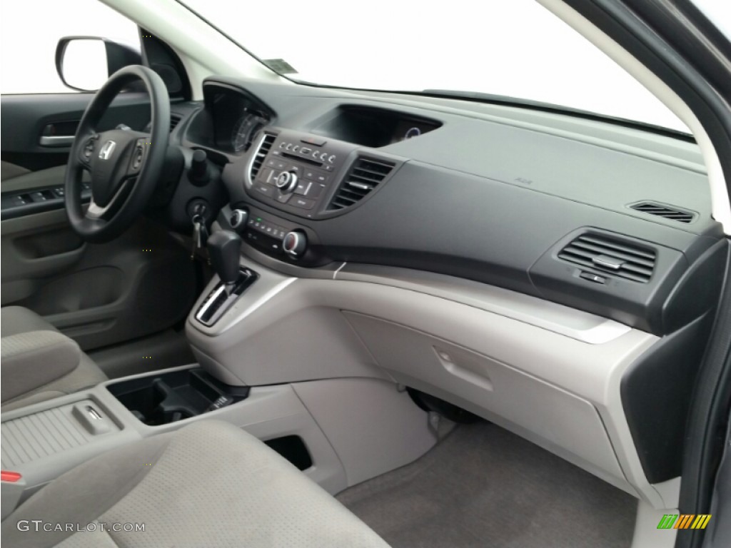2012 CR-V EX 4WD - Polished Metal Metallic / Gray photo #29