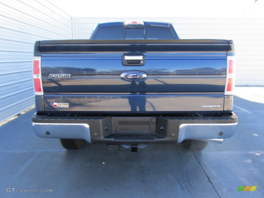 2014 F150 XLT SuperCrew 4x4 - Blue Jeans / Steel Grey photo #5