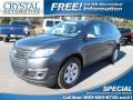 Cyber Grey Metallic 2014 Chevrolet Traverse LT