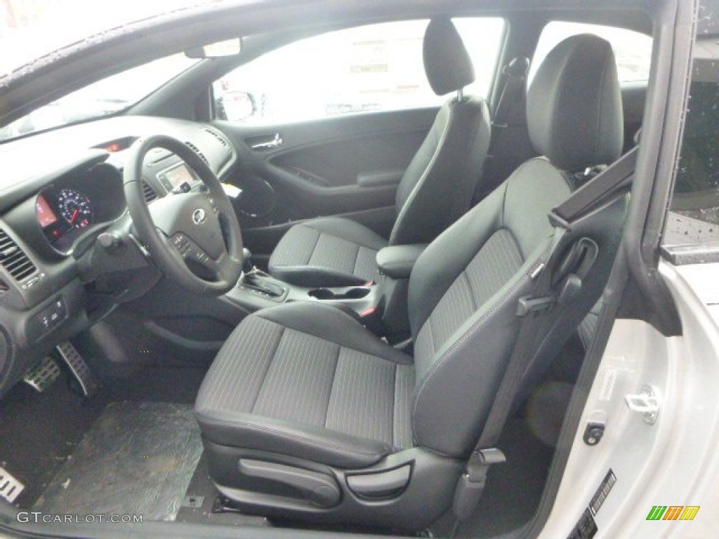 Black Interior 2015 Kia Forte Koup SX Photo #100824241