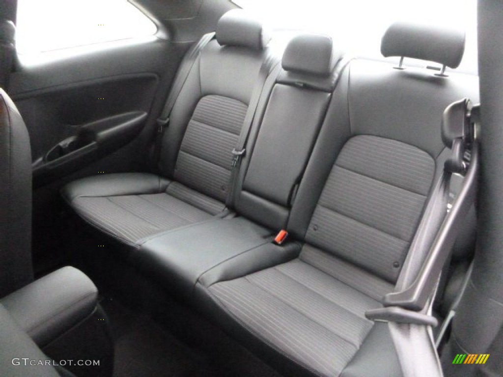 Black Interior 2015 Kia Forte Koup SX Photo #100824301