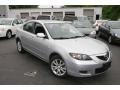 2007 Sunlight Silver Metallic Mazda MAZDA3 i Sport Sedan  photo #3