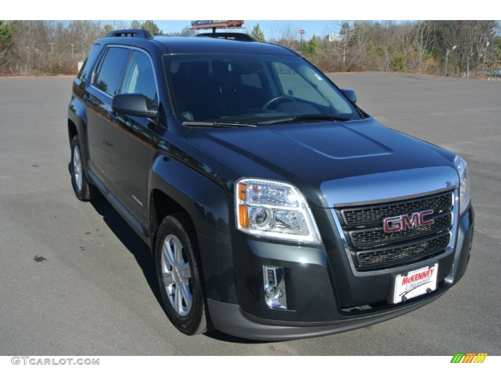 2014 Terrain SLE AWD - Ashen Gray Metallic / Jet Black photo #1