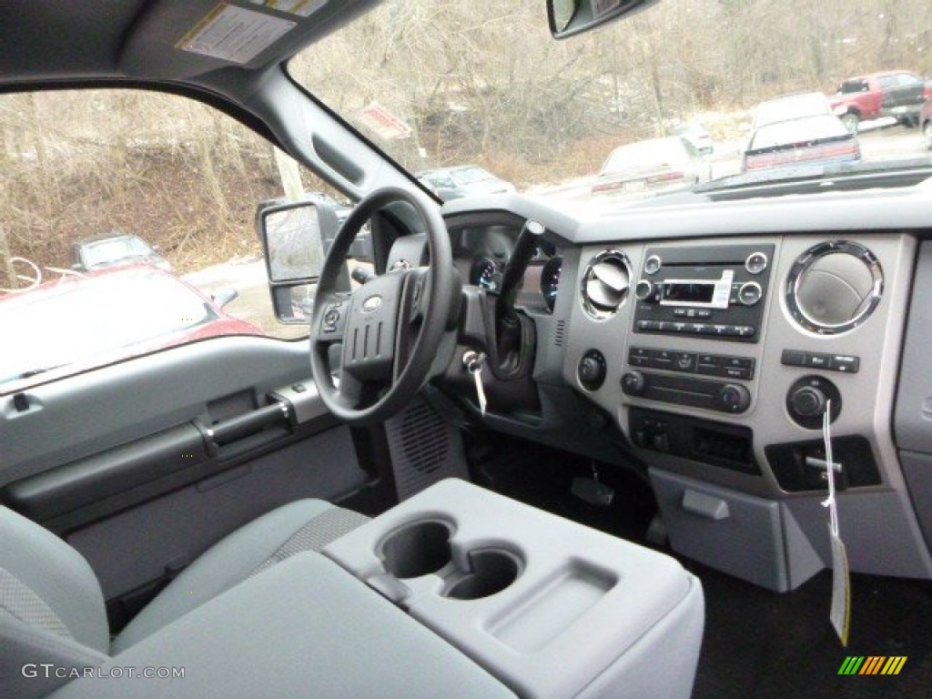 2015 F250 Super Duty XLT Super Cab 4x4 - Blue Jeans / Steel photo #11