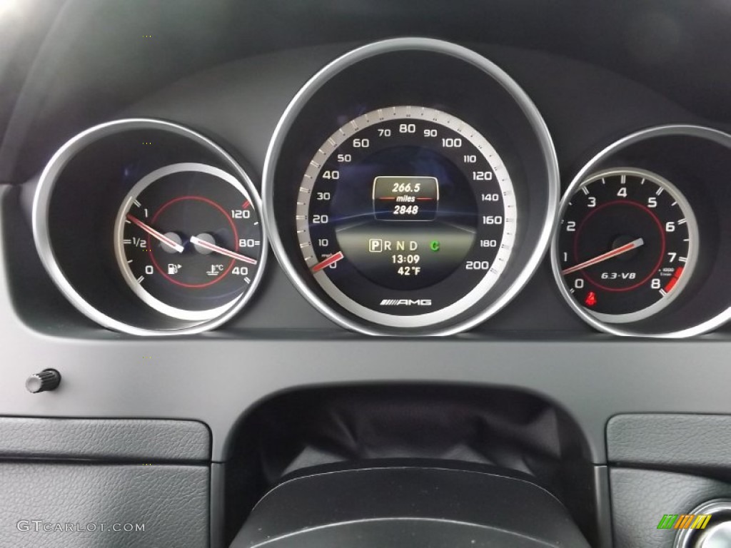 2014 Mercedes-Benz C 63 AMG Gauges Photo #100825534