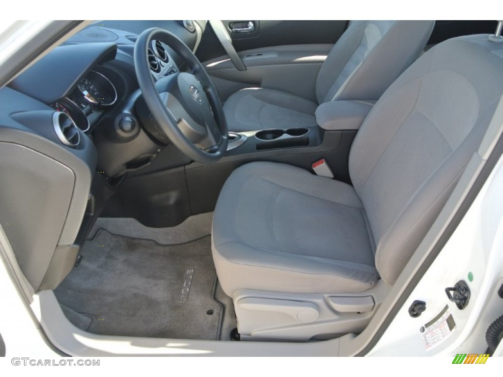 2011 Rogue S - Pearl White / Gray photo #8