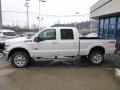 2015 White Platinum Ford F350 Super Duty Lariat Crew Cab 4x4  photo #5