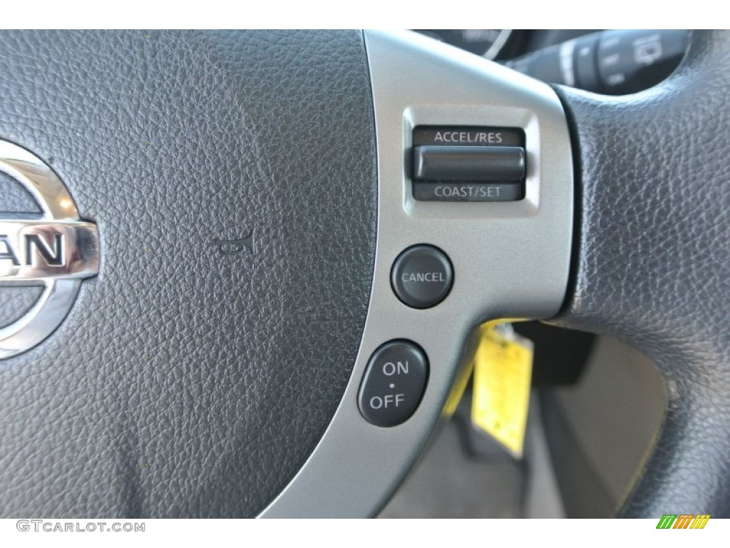 2011 Rogue S - Pearl White / Gray photo #15