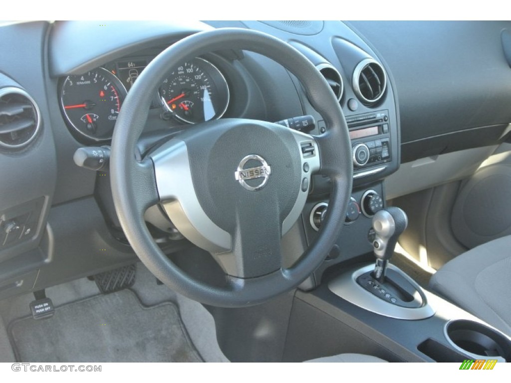 2011 Rogue S - Pearl White / Gray photo #25
