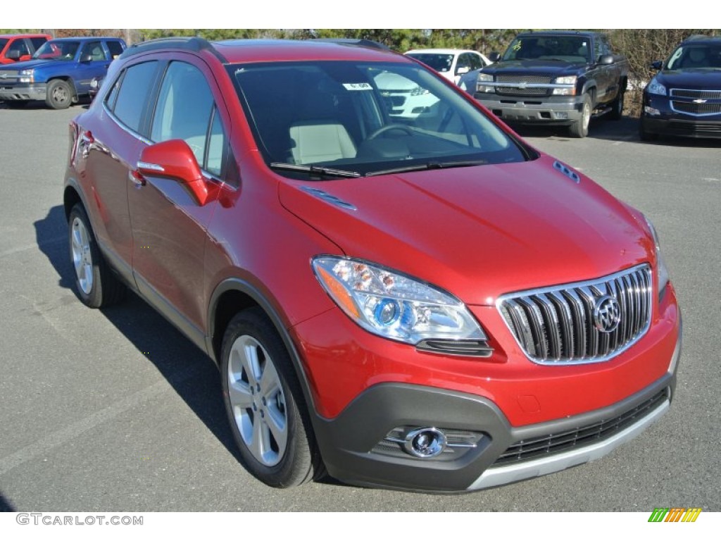 Ruby Red Metallic 2015 Buick Encore Leather Exterior Photo #100827352