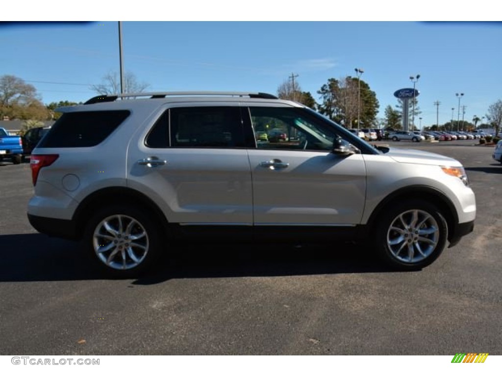 2015 Explorer XLT - Ingot Silver / Medium Light Stone photo #4