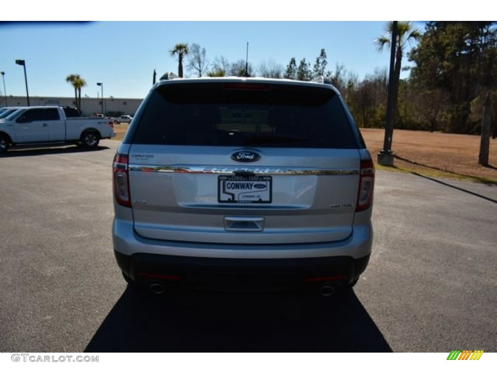 2015 Explorer XLT - Ingot Silver / Medium Light Stone photo #6