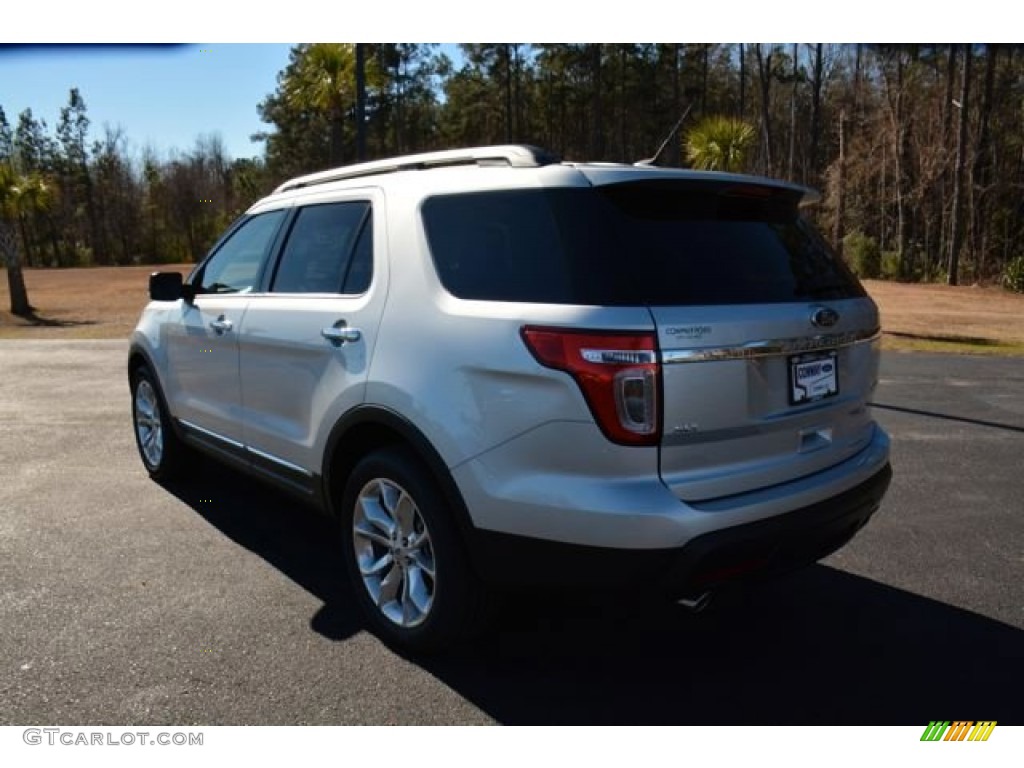 2015 Explorer XLT - Ingot Silver / Medium Light Stone photo #9