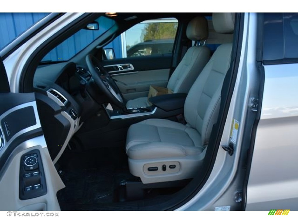 2015 Explorer XLT - Ingot Silver / Medium Light Stone photo #22