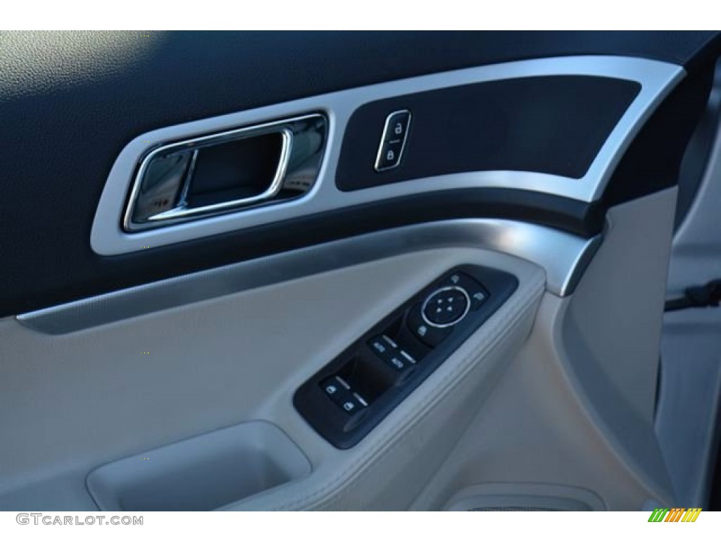 2015 Explorer XLT - Ingot Silver / Medium Light Stone photo #24