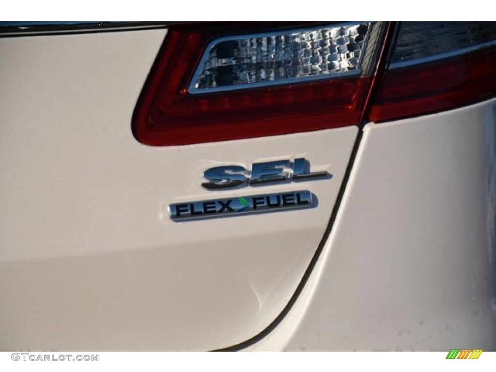 2015 Taurus SEL - Oxford White / Dune photo #7