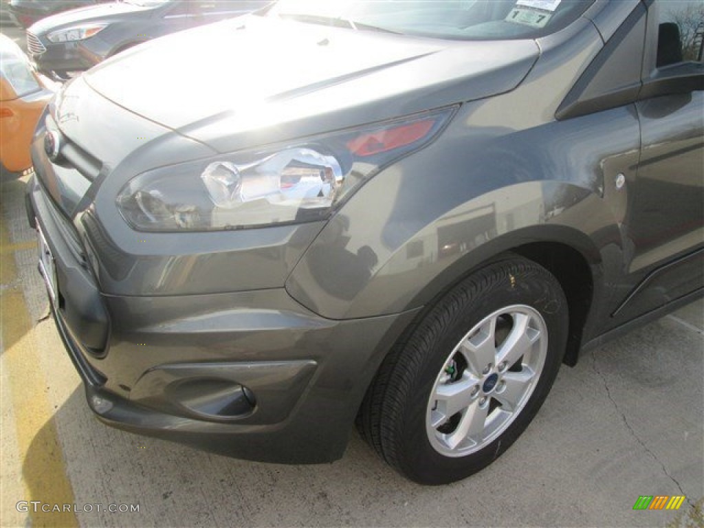 2015 Transit Connect XLT Wagon - Magnetic / Charcoal Black Cloth photo #5