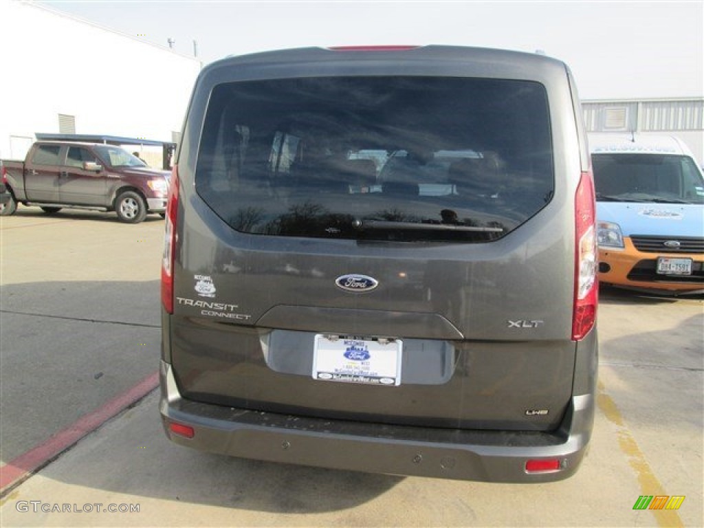 2015 Transit Connect XLT Wagon - Magnetic / Charcoal Black Cloth photo #7