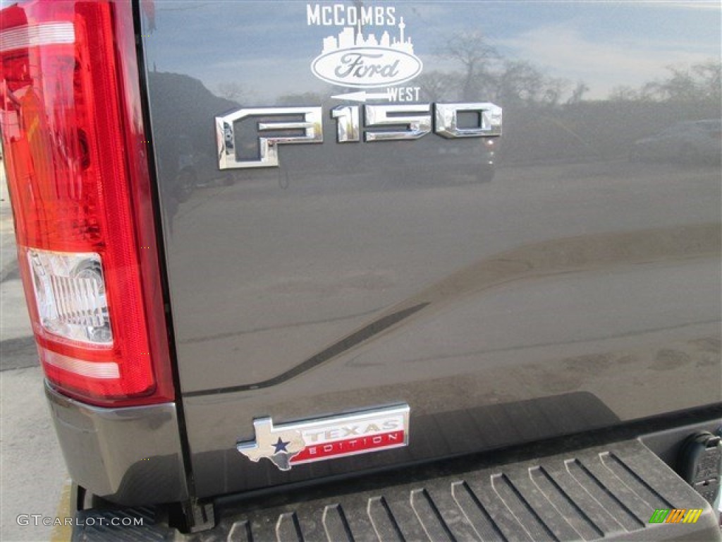 2015 F150 XLT SuperCrew - Magnetic Metallic / Medium Earth Gray photo #7