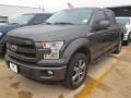 Magnetic Metallic - F150 Lariat SuperCrew 4x4 Photo No. 5